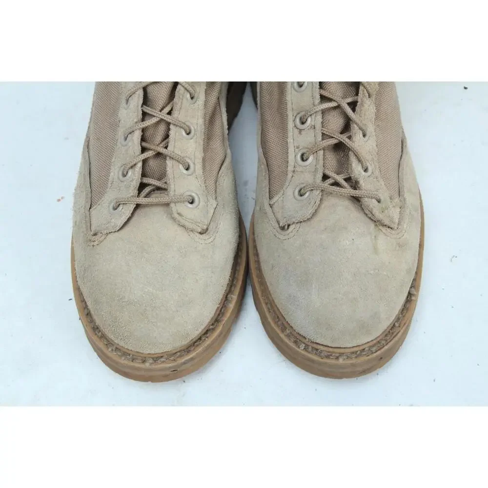 Vintage Corcoran Coyote Suede Marauder Military Jump Boots Y2K usa 4380 9.5 M